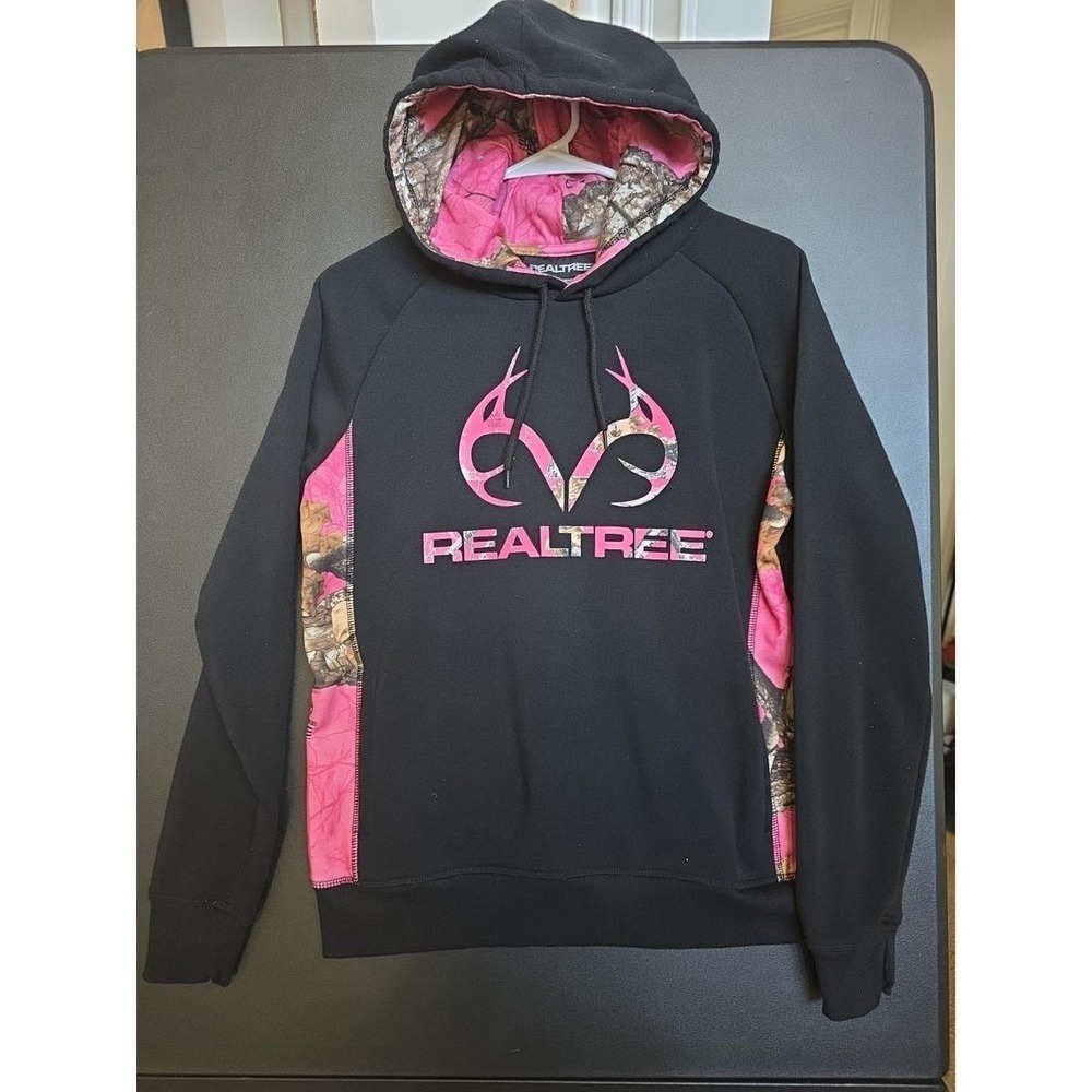 Realtree Women's Camo Pullover Hoodie Sweatshirts Small